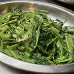 方家鶏肉飯 - 炒青菜