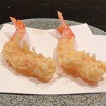 天ぷら岡本(車海老)