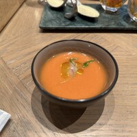 Jose Luis - 赤エビとフルーツトマトのガスパチョ