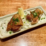 本鳥久 - わきみ（ハラミ）　
      レモンをギュッと絞ってさっぱりといただく