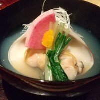 汐見 - はまぐりのそばがき