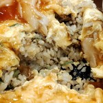 餃子の王将 - 中に入ってるチャーハン
