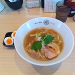 牡蠣だし麺屋 汐ノ音 - 牡蛎だし麺に味玉   1080円
