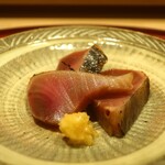 鮨 しみづ - 7日間熟成 長崎五島産鰹叩き