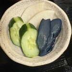 鰻 むさし乃 - 漬物