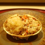 鮨 しみづ - 香箱蟹プチ丼
