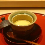 鮨 しみづ - 蛤出汁の茶碗蒸し
