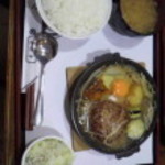 文化亭 - 日替わり定食　和風あんかけハンバーグ