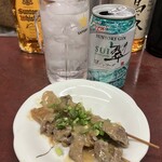 杉井酒店 - 翠ジンソーダとどて焼き