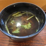 鮨処つち弥 - 赤だし