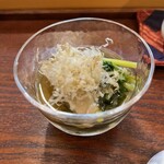 鮨処つち弥 - お通し