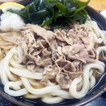 麺紡 - 肉ぶっかけ＋生わかめ