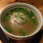 酒肴哲 - いわしのつみれ　大きいのがド～ンと一個