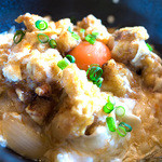 田園茶屋　いとわ - 「天とじ親子丼」（880円）。美味かったです。