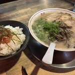 博多一丁 - 明太子ご飯ランチ　1050円