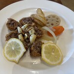 gabutto gokkun - ひとくちメンチカツランチ