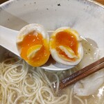 ジャパニーズ ラーメン 五感 - 奥久慈卵味玉 ♪