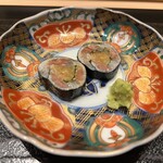 寺子屋 すし匠 - 鰯のガリ大葉巻き