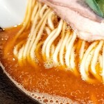 麺処 にぼし香 - スープの表情①