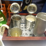 北島酒造 - 燗付けばには燗酒が出番を待っています