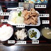 とり八 - 唐揚げT-SHOCK（定食）825円