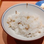 かねき - 松茸たっぷりのご飯
