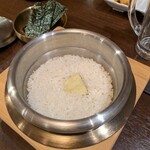 身土不二 - 季節の野菜ご飯さつまいもです