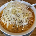 手打ちラーメン 谷家 - 味噌ネギラーメン（大盛り）