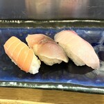 牧和すし - サーモン さば はまち