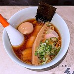 らぁめん 紬麦 - 淡麗醤油らぁめん940円＋味玉90円