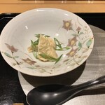 名月荘 - 貝真薯の湯葉巻き