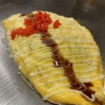 お好み焼きたけ坊 - オム焼きそば