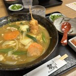 勢川 - 料理写真:豊橋カレーうどん950円