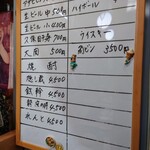 すし芳 - 令和6年12月 メニュー