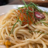 クッチーナ イタリアーナ アリア 六本木 - 生ウニとイクラのクリーム
