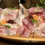 花暖簾 - 料理写真:駿河湾産新鮮活魚盛り
