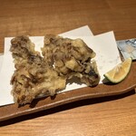蕎麦あさ田 - 舞茸の天麩羅　