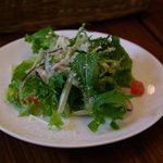 ウラバタケCafe - サラダが先に出ました。