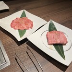 肉のひぐち直営焼肉 安福 - 特選タン塩･特選厚切りタン塩