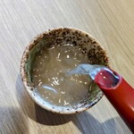 江戸そば マルノ - 蕎麦湯