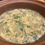 ふじわら - 活生カニみそ入りの雑炊