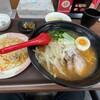 中華料理 北京亭 - チャーシューみそラーメン＋半チャーハン