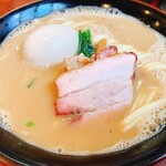 自家製麺 公園前 - 豚骨魚介ラーメン ※限定