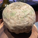 バール ア フロマージュ スーヴォワル - 根セロリ丸ごと初めてみた！