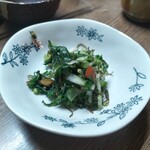 味の蔵どんつく - 漬物