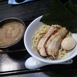 麺屋 らいこう - つけ麺　麺少なめ　全部のせ