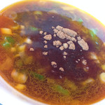 ラーメン 木曜日 - 魚粉投入！