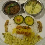 亜州食堂 チョウク - スペシャル顔( ﾟдﾟ )ミールス