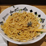 NIBOSHI MANIA - よく混ぜた鮟肝のまぜそば