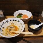 NIBOSHI MANIA - 明太子と高菜の和え玉着丼